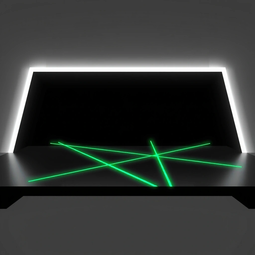 Abstract geometric Space Dublin background